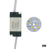 SMD5730 Chip a diodi emettitori di luce + alimentatore LED con guscio in plastica per plafoniera a LED