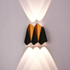 Up And Down Tuya LED-Wandleuchte IP65 Lampada a bacchetta in alluminio impermeabile per scale interne esterne Comodino Soggiorno Portico Luce
