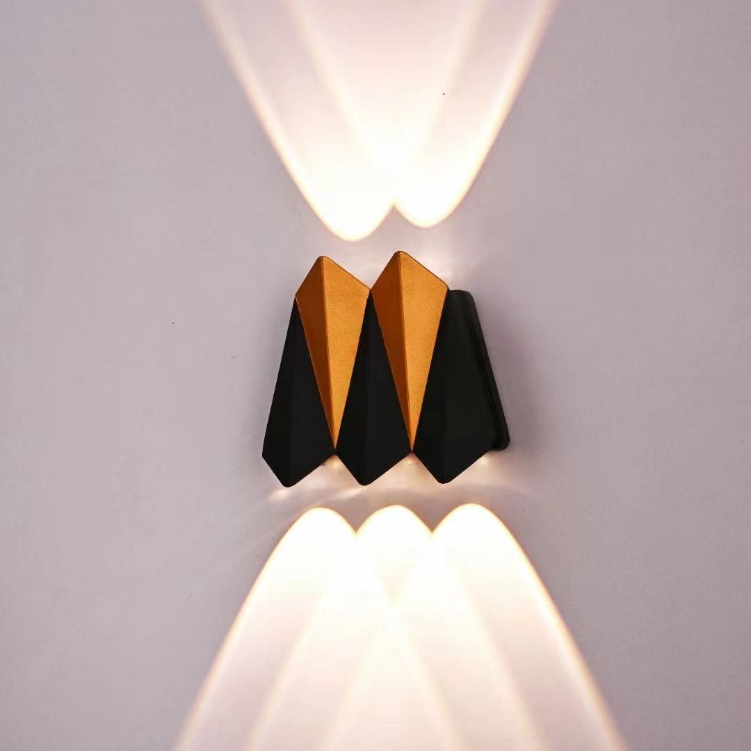 Up And Down Tuya LED-Wandleuchte IP65 Lampada a bacchetta in alluminio impermeabile per scale interne esterne Comodino Soggiorno Portico Luce