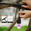 Luci a stringa solare a LED Decorazione natalizia Lampadina IP65 Lampada da patio impermeabile Ghirlanda per mobili da giardino all'aperto