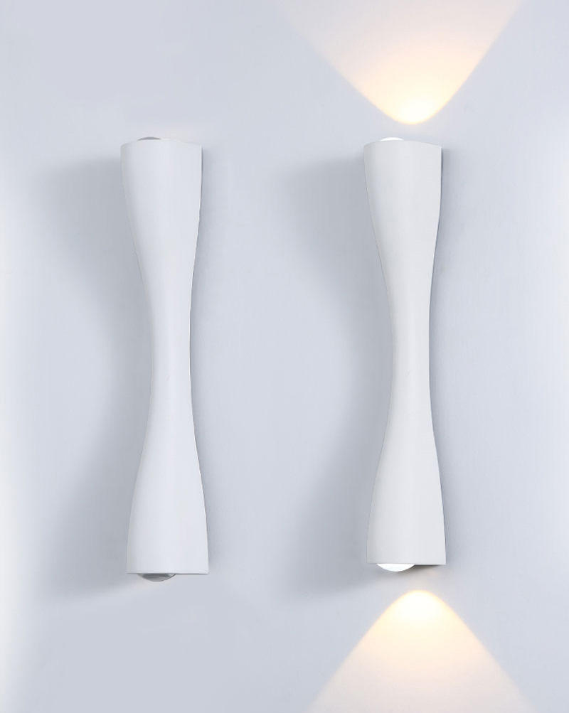 Groothandel Mode Decorate Indoor Zwart Goud Alluminio Acryl Ijzer Woonkamer LED Moderne Wandlamp
