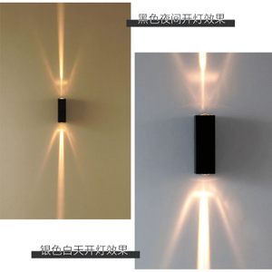 2023 Nuova lampada da parete a LED Illuminazione da parete per corridoio impermeabile per esterni 6W Illuminazione per esterni in alluminio