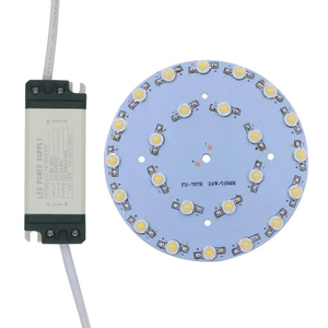 Lampadina a LED da 24W faretto Star pannello chip ad alta potenza LED driver di alimentazione a conchiglia in plastica