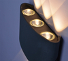 Moderna lampada da parete a LED impermeabile per portici per portici per portici per porte del corridoio dell'hotel per interni moderni