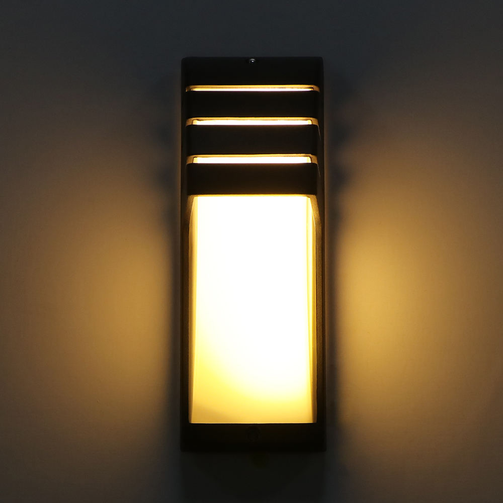 Lampada da parete a LED IP65 Recinzione da giardino impermeabile per esterni Lampada da parete per interni moda in alluminio per scale da comodino camera da letto