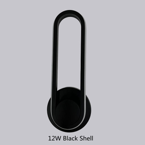 Lampada da parete da comodino camera da letto ad angolo regolabile illuminazione a LED per interni in alluminio semplice lampada da parete tipo pista