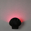 2023 Lampada da parete impermeabile per esterno a conchiglia RGB 5W in stile tropicale Applique da parete piccola per la decorazione del cortile del giardino