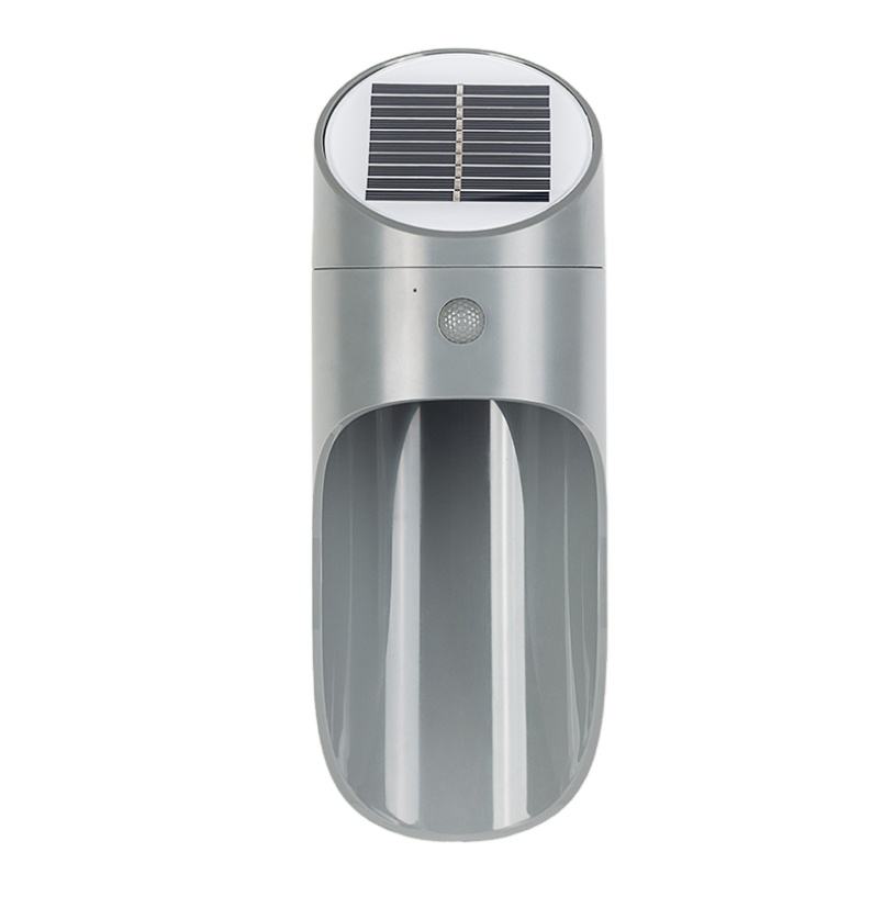 Vendita calda lampada solare lampada da parete a induzione esterna cortile integrazione 15 led lampione domestico