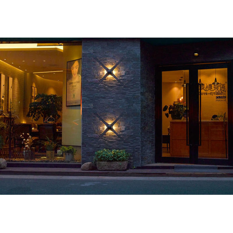 IP 65 Lampada da parete per esterni rotonda a forma di sfera a LED moderna impermeabile IP 65 con alta qualità