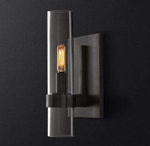 Lampada da parete semplice americana di design post moderno Lampada da parete di fondo del soggiorno della camera da letto della personalità nordica del modello della candela