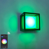 Smart IP65 luce esterna impermeabile APP Lampada da giardino in plastica controllata impermeabile moderna applique da parete a LED montata a parete