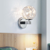Lampada da parete a led a luce nordica Applique da parete in oro Spot parete fabbrica gypsophila personalità soggiorno sfondo moderno e minimalista camera da letto comodino applique da parete oro