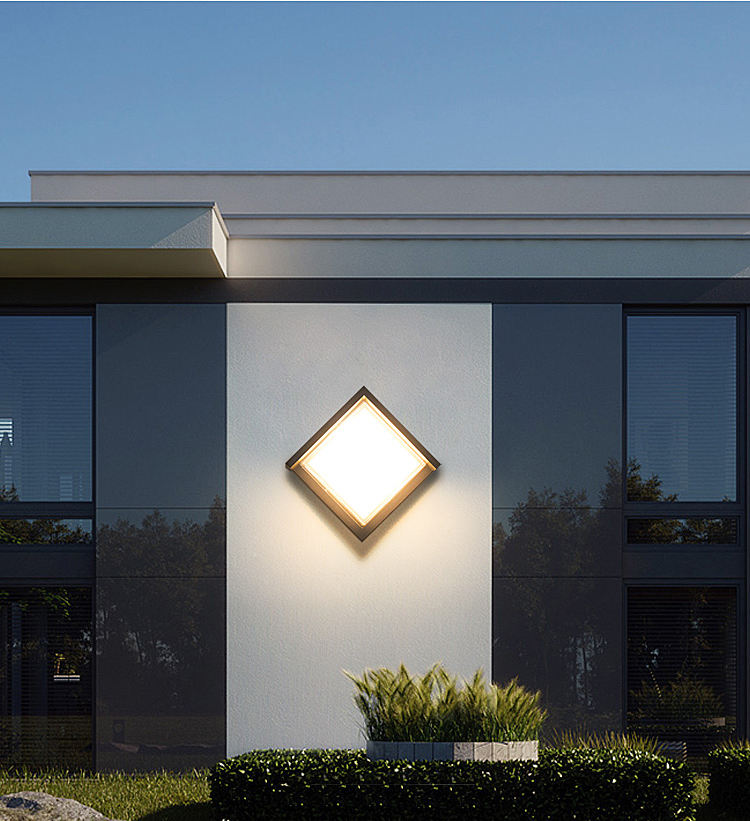 5W moderna applique da parete a LED Up Down Lighting Cube Sconce Lamp Fixture Mount Indoor Outdoor Lighting