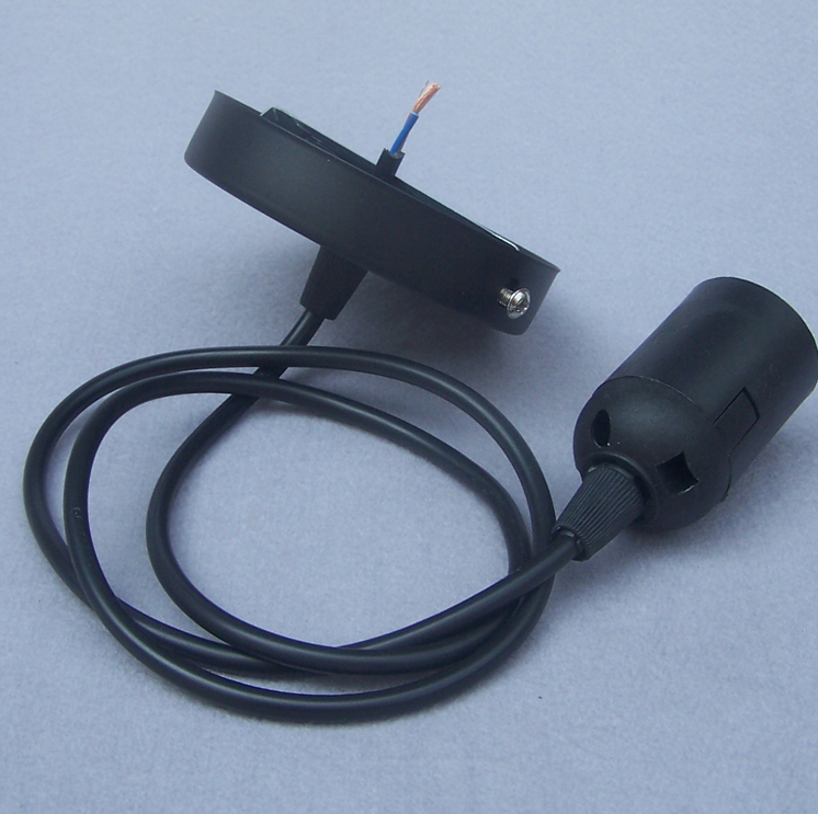 E27 portalampada a sospensione a vite portalampada con filo per lampadario a filo set fai da te accessori per lampadari retrò 0.5 / 1.8 / 2/3 / 4M