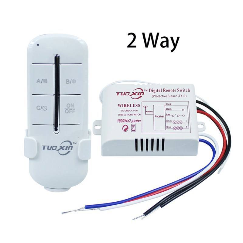 Interruttore di comando a distanza senza fili Interruttore digitale chiaro a 3 vie del regolatore di segmento della lampada della casa astuta di Digitahi LED Commercio all'ingrosso