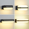 Acryl Moderne Minimalistische LED-Wandlamp Waterdicht IP65 Indoor Outdoor Voor AC85-265V Tuinstraatverlichting Applique da balcone