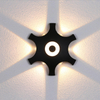 2023 Lampada da parete a led in alluminio per esterni IP65 impermeabile Up Down applique da parete per casa scala camera da letto comodino bagno corridoio illuminazione