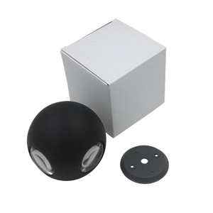 Round Ball 6W 12W Highbright Stair Antiruggine Deco residenziale Impermeabile IP65 Lampada da parete a LED in alluminio di alta qualità