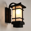 Nuova lampada da parete per esterni cinese semplice e moderna lampada da cortile creativa corridoio lampada da parete per balcone da parete esterna impermeabile manifattura