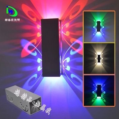 Fokison (componenti elettronici) Lampada da parete a LED colorata quadrata per lampada Per luci a led per la casa