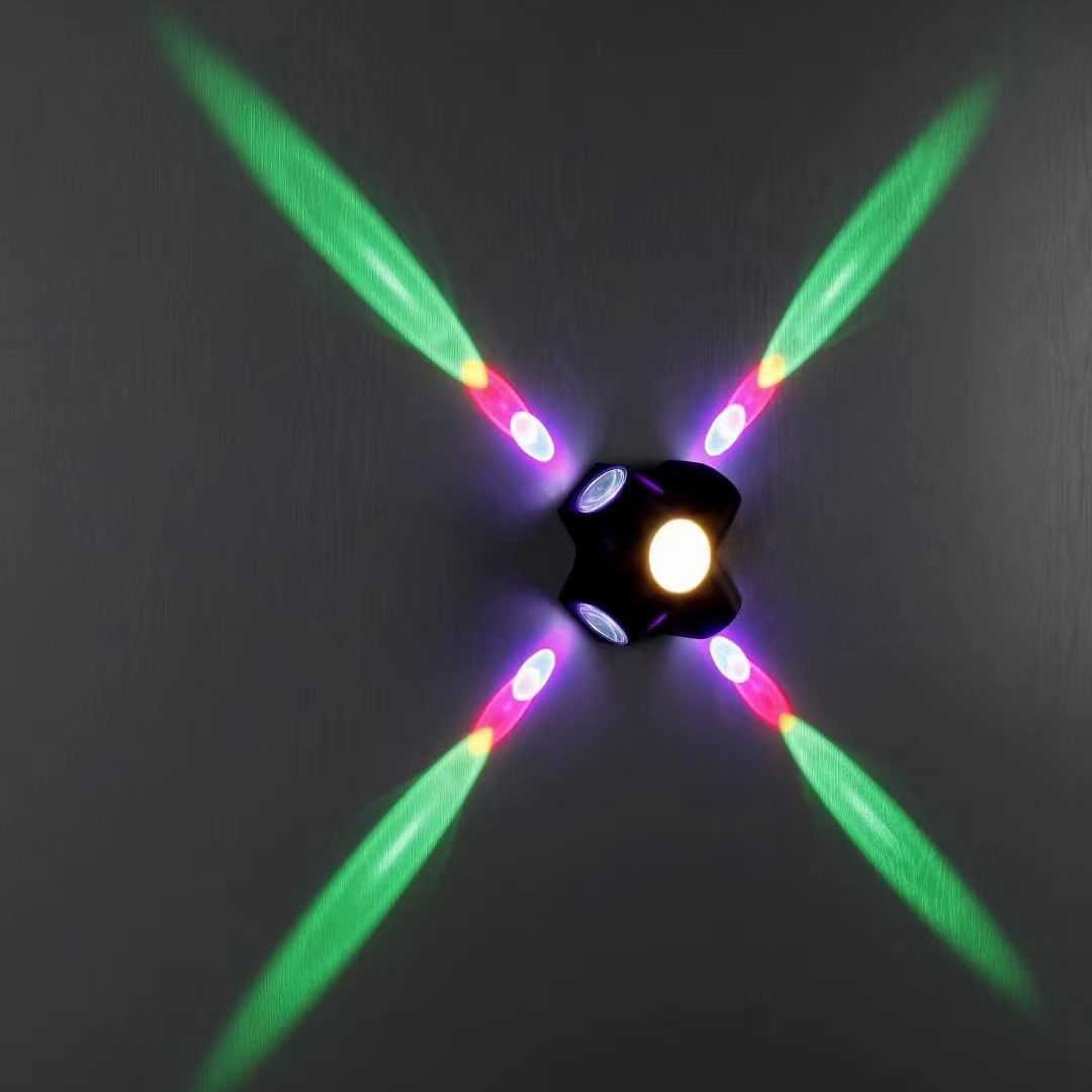 Applique da parete a LED per esterni a forma di onda minimalista impermeabile IP65 85 ~ 265V Lampada da parete minimalista per luce del portico di strada