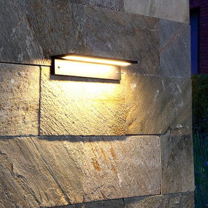 Outdoor Wandlamp Waterdichte LED Lange Moderne IP65 Licht Tuin Binnenplaats Balkon Blaker Armatuur 110V 220V applique da esterno