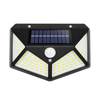 100 luci da parete solari a LED lampada solare per esterni sensore di movimento PIR luce solare a energia solare lampione per luce da giardino