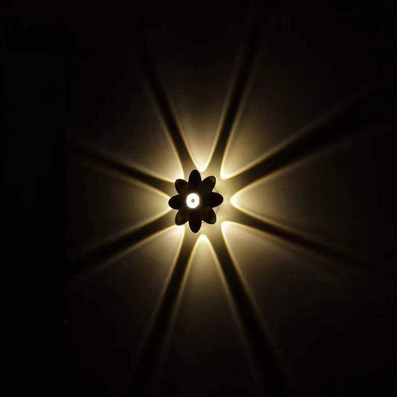 Lampada da parete a LED per montaggio a parete Camera da letto moderna Lampada da parete a LED per esterni vintage di lusso per esterni Lampada da giardino su e giù