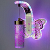 Nuova lampada da parete a led da comodino Camera da letto Hotel Lampade da bagno semplici Lampada da parete a led moderna creativa True Flower Ambra