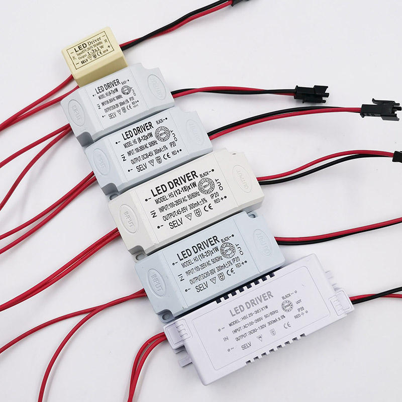 Driver LED dimmerabile Triac 12V 24V DC Uscita 25W 30W 50W 60W 75W 80W 90W 100W 120W 150W 200W 300W 320W 360W 400W Sostituzione driver led di alimentazione impermeabile