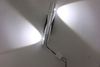 Corner Square 2w Foot Lamp Sensore di movimento da incasso Led Step Luci scale Scala laterale Luce bianca Luxholic Modern Indoor Home