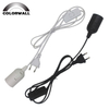 3D Illusion Acrylic Touch Base per lampada da notte a LED in acrilico Borsa nera USB Batteria in metallo Colore Supporto Pacchetto Peso Materiale Bolla