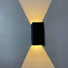 12W impermeabile applique da parete esterna a parete lampada da parete a LED per la casa luci in alluminio leggero