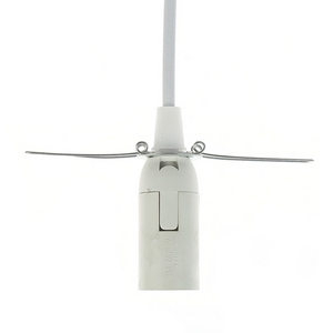 Cavo di alimentazione da 1,8 m Cavo con dimmer Interruttore ON OFF Clip in metallo E14 E27 Base per lampada Hanglamp Supporto per presa Cavo per Salt Rock liight