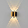 Nuova lampada da parete a LED per esterni Lampada da parete impermeabile per interni ed esterni Cortile Camera da letto Corridoio Balcone Faretto da parete