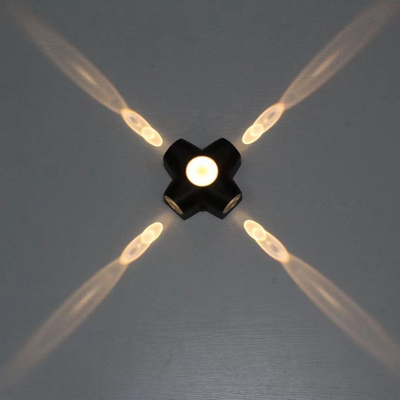Moderna applique da parete a LED IP65 impermeabile 10W Illuminazione per esterni Home Hotel Negozio Corridoio Portico Sconce Lampade da parete AC 220V 110V