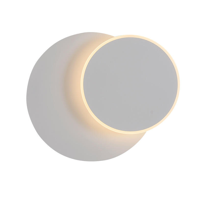Lampada da parete a LED Lampada girevole a 360 gradi nel punto a parete per scale Camera da letto Lampada da parete per soggiorno luce di fantasia per la casa