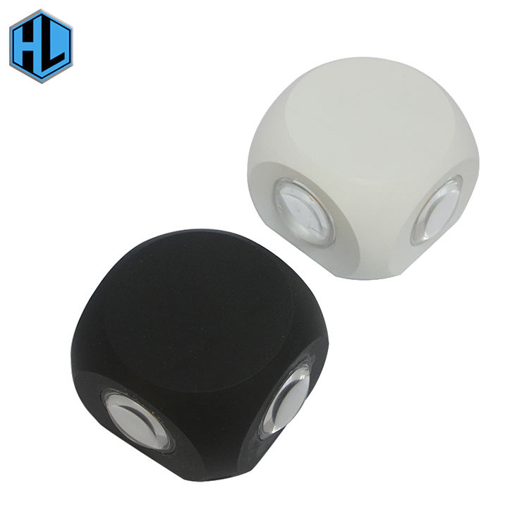 4W Led Wall Light Outdoor Led Impermeabile Costruzione Esterno Cancello Balcone Giardino Cortile