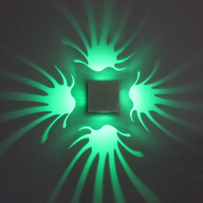 Microprocessore Led RGB Wall Light 3w Indoor Con BOM/Servizio One-stop
