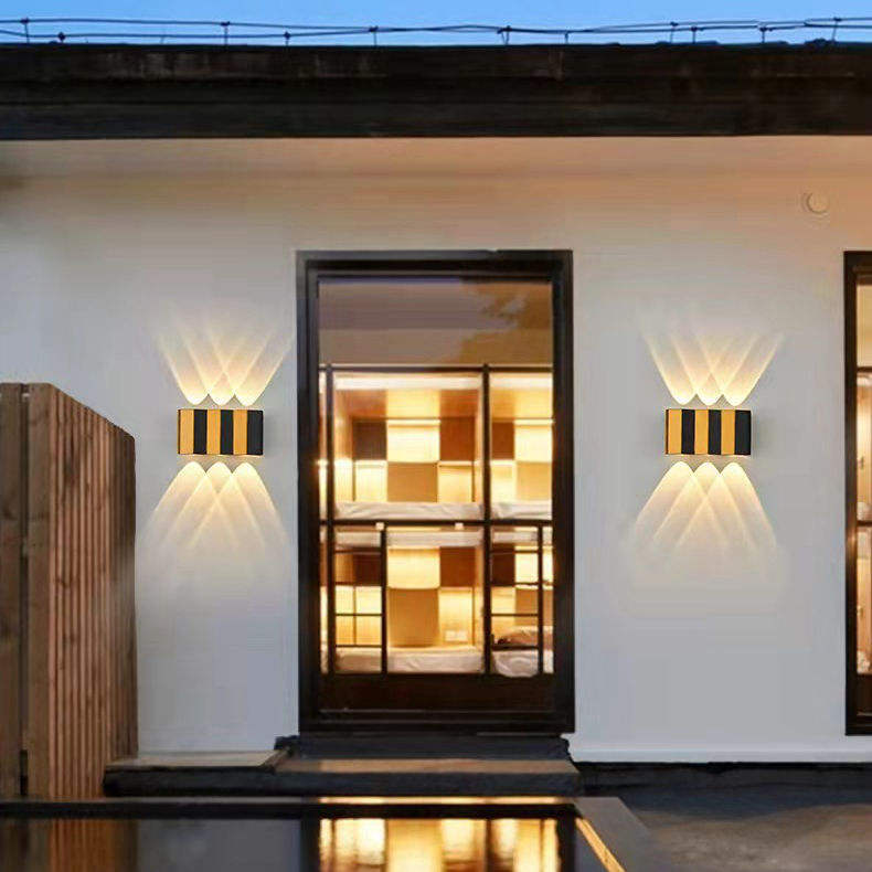 NOVITÀ Lampada da parete a LED moderna per esterno impermeabile Lampada da parete a LED Applique da esterno per applique da parete per applique da esterno per scale domestiche