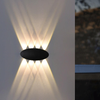 Lampada da parete a led per soffitto di alta qualità con luce solare da esterno di fabbrica rotonda cinese per illuminazione di sicurezza al 100%.