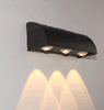 prezzo di fabbrica impermeabile esterno semplice moderno della parete del giardino delle lampade del cortile della lampada da parete IP65 LED di 3W