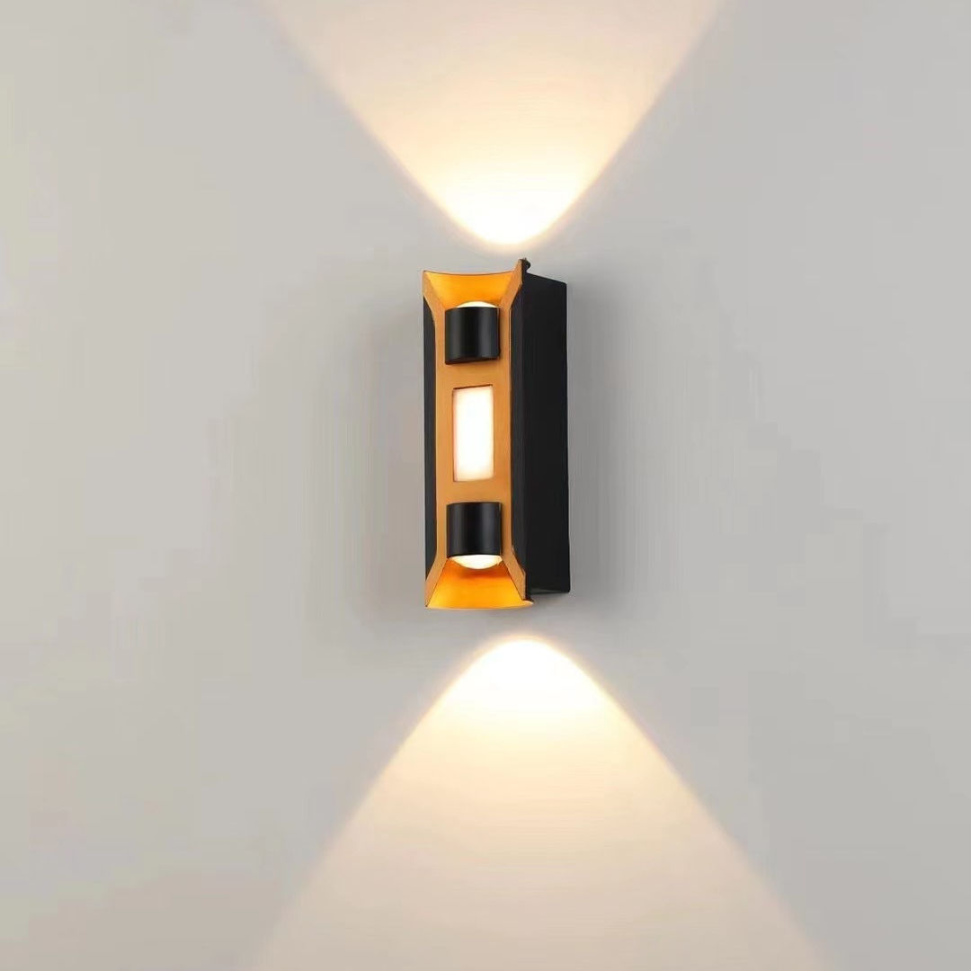Lampada da parete IP65 Impermeabile per esterni 6W / 10W Applique da parete a LED Camera da letto per interni Illuminazione decorativa Portico Luci da giardino Lampade da parete Cena