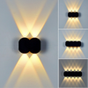 Outdoor IP65 Moderna applique da parete impermeabile Decorazione balcone da giardino Illuminazione per esterni Cortile Street Street