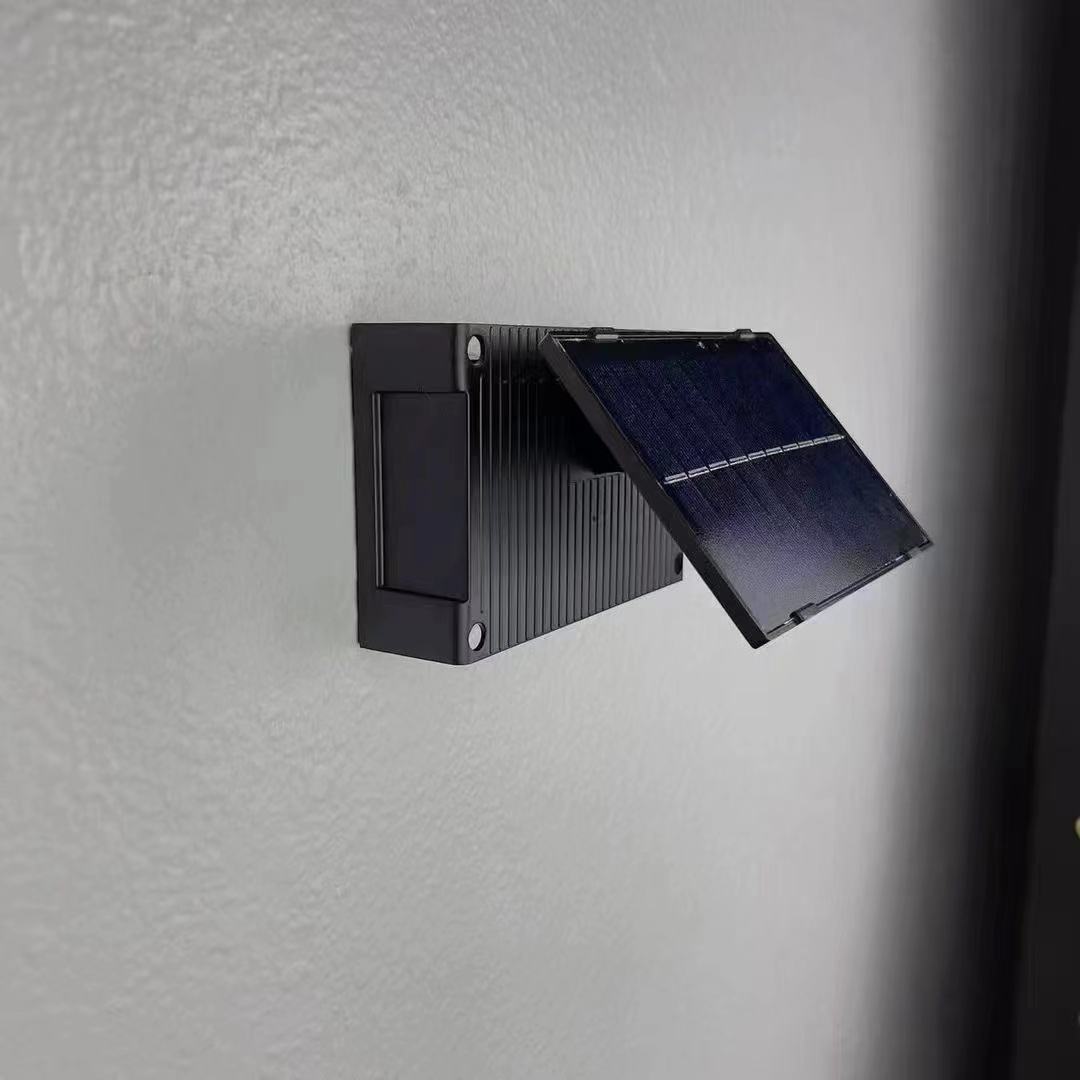 su e giù IP65 6LED Lampada solare Ricarica solare Lampada da parete solare Lampada da parete per esterni impermeabile IP65 per la decorazione del giardino