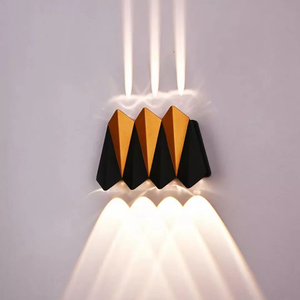 Applique da parete moderna per portico Applique da interni in alluminio Illuminazione interna Lampada da parete su e giù Lampada da parete a led da giardino impermeabile per esterni