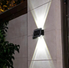 4W 6W Solar Led Light Outdoor Impermeabile Solar Hight Lights Applique da parete Lampada da parete intelligente Lampada da parete solare Lampada da esterno