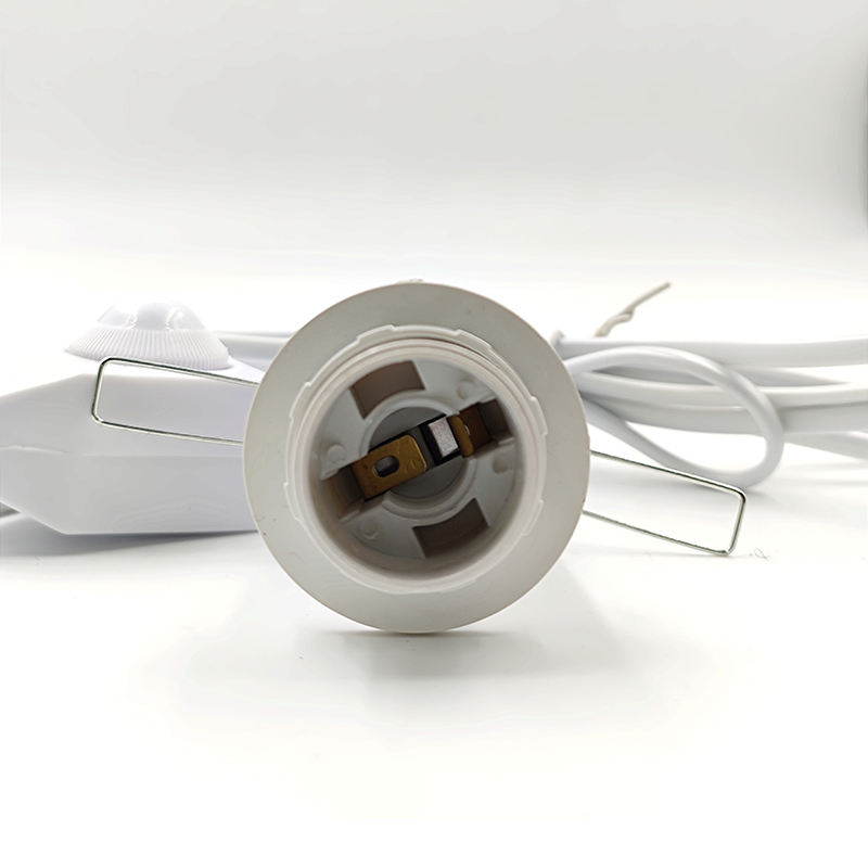 E14 301 Half Cord Dimmer Cavo Filo Spina di commutazione della luce Interruttore del pulsante di accensione Cavo di linea da 1,8 m Lampada a LED EU Spina USA Modello