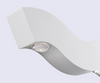 IP65 4W Nordic Lampada da parete impermeabile semplice soggiorno a led Sfondo Lampada da parete corridoio hotel illuminazione su e giù luce