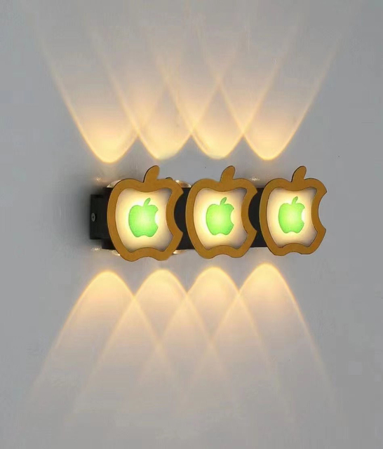 Applique a LED moderno minimalista in acrilico Impermeabile IP65 6W 12W Lampada da parete per esterni a LED per interni per illuminazione stradale da giardino